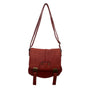 Jessica Simpson Women’s Orange Faux Leather Adjustable Strap Crossbody Bag Sz M