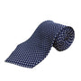 Vintage Brooks Brothers Mens Navy Silk Star Pattern Tie