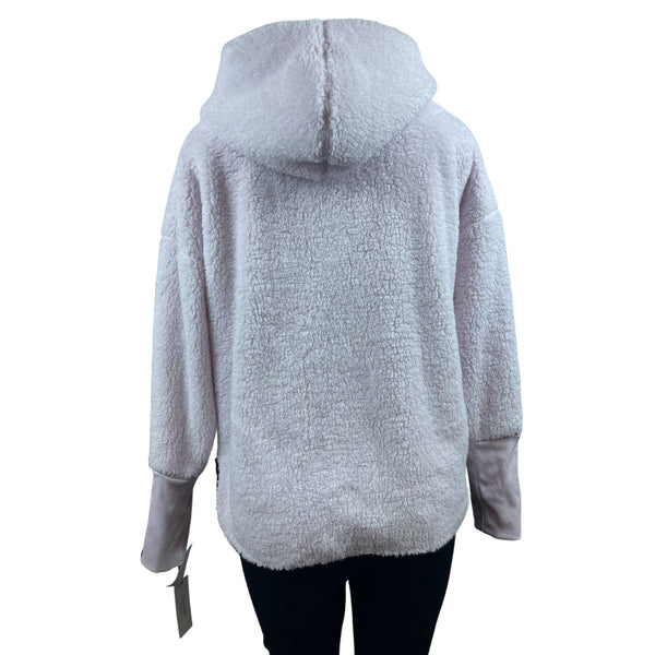 Calvin Klein Performance Light Pink Hoodie Zip Up Long Sleeve Sweater Sz L NWT