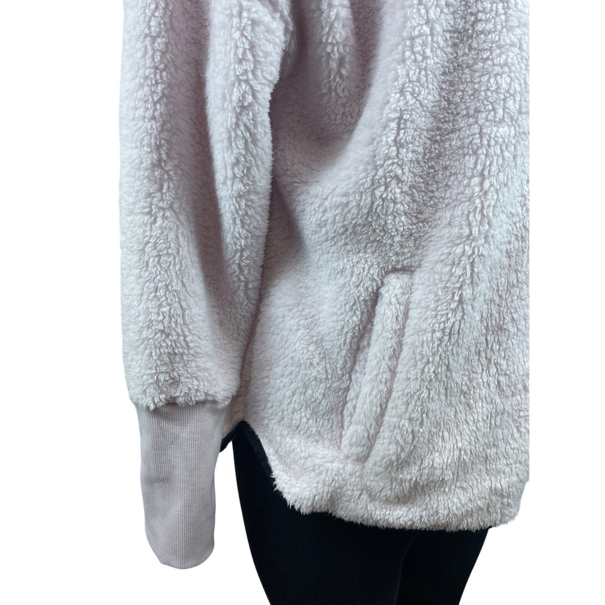 Calvin Klein Performance Light Pink Hoodie Zip Up Long Sleeve Sweater Sz L NWT