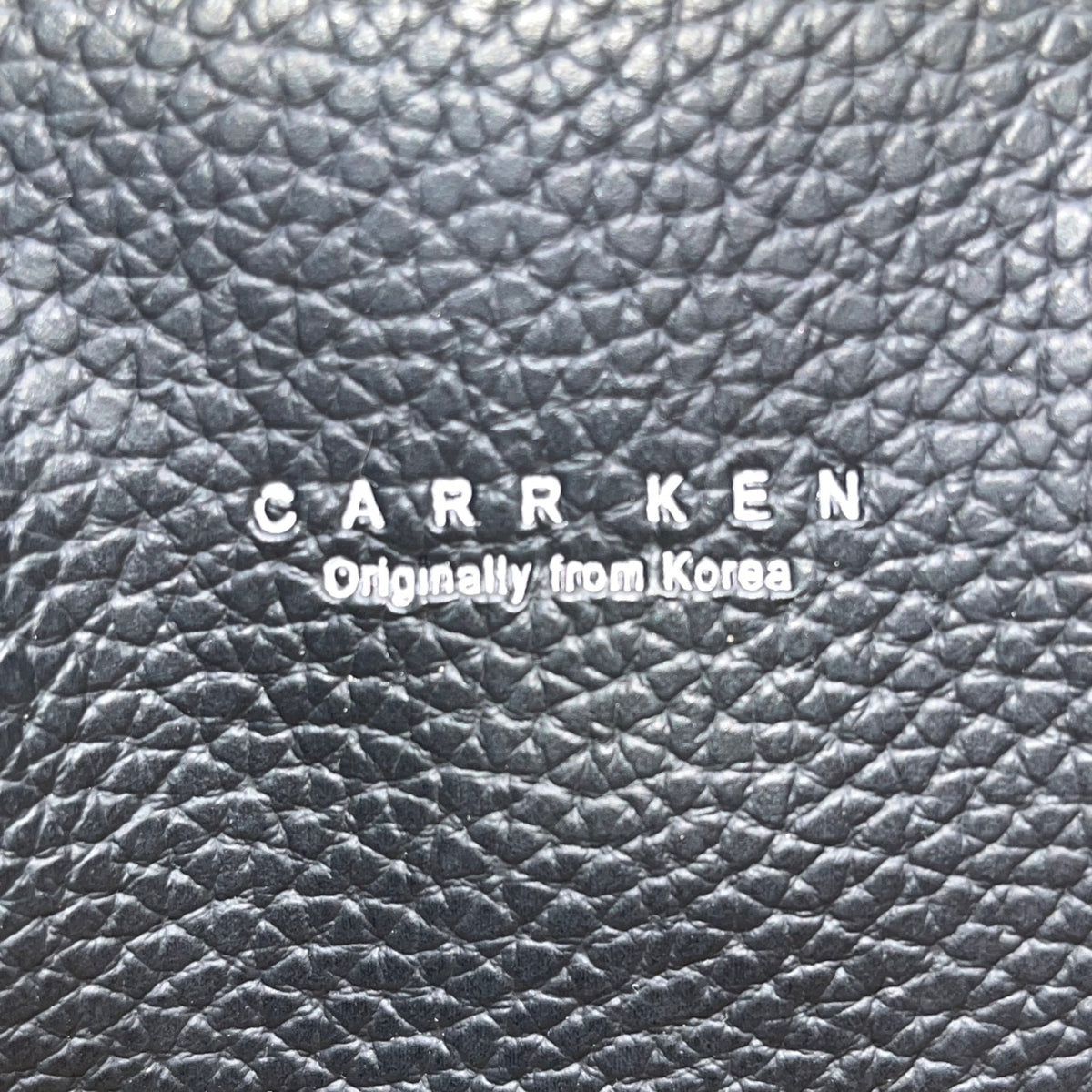 Carr Ken Women’s Black Faux Leather Metal Frame Kisslock Closure Crossbody Bag