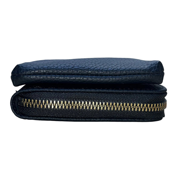 Carr Ken Women’s Black Faux Leather Metal Frame Kisslock Closure Crossbody Bag