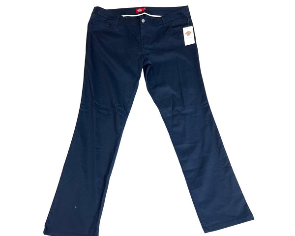 Dickies Men's Navy Blue Bootcut Pants Sz-18 NWT