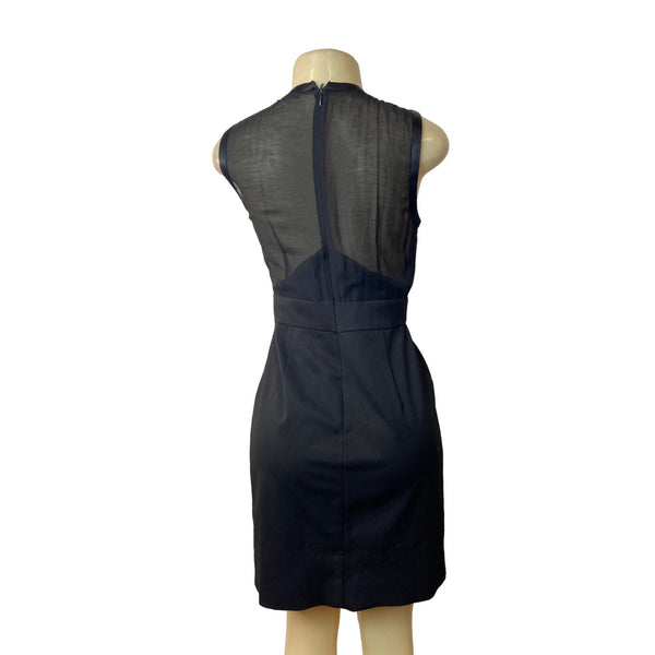 BCBG Maxazria Women's Black Sheath Dress Sz 2 (EUR 32)