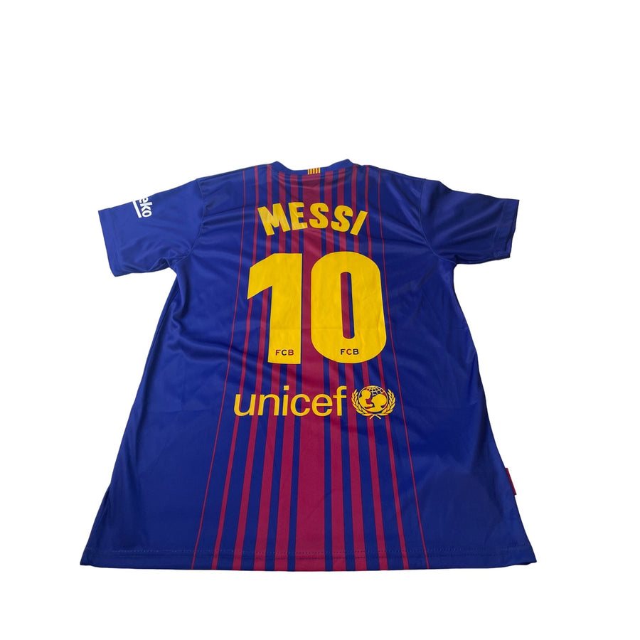 FC Barcelona Leo Messi #10 Jersey Blue & Red Rakuten Official Store Size S - New