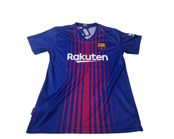 FC Barcelona Leo Messi #10 Jersey Blue & Red Rakuten Official Store Size S - New