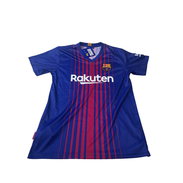 FC Barcelona Leo Messi #10 Jersey Blue & Red Rakuten Official Store Size S - New