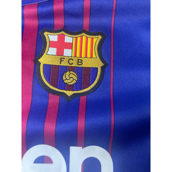 FC Barcelona Leo Messi #10 Jersey Blue & Red Rakuten Official Store Size S - New