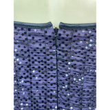 Papell Boutique Evening Purple Sequin Sleeveless Bodycon Dress Size 4