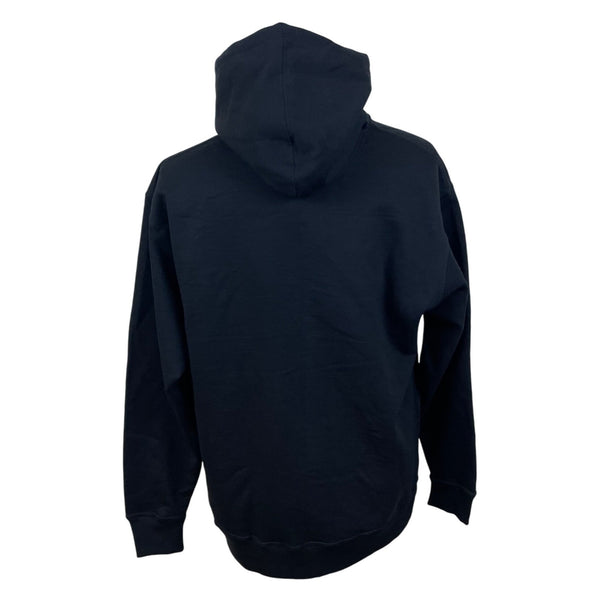 Champion Mens Black Fleece Hoodie Pullover Logo Graphic Long Sleeve Sz XL - New
