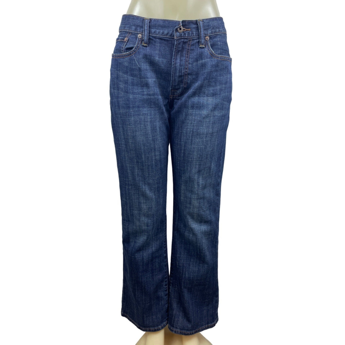 Lucky Brand 367 Vintage Boot Women's Blue Boyfriend Jeans Sz L