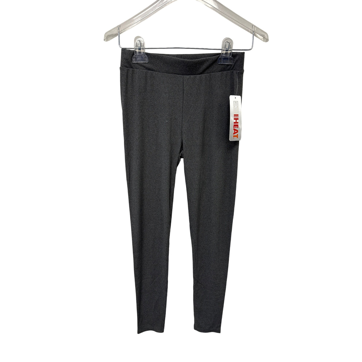 32 Degrees Womens Charcoal Polyester/Spandex Thermal Leggings XS