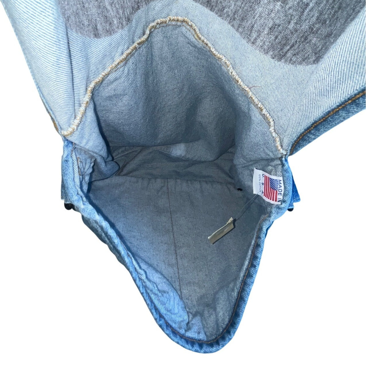 Little Havana Women's Blue Cuban Coat Of Arms Fold Over Messenger Bag - NWT