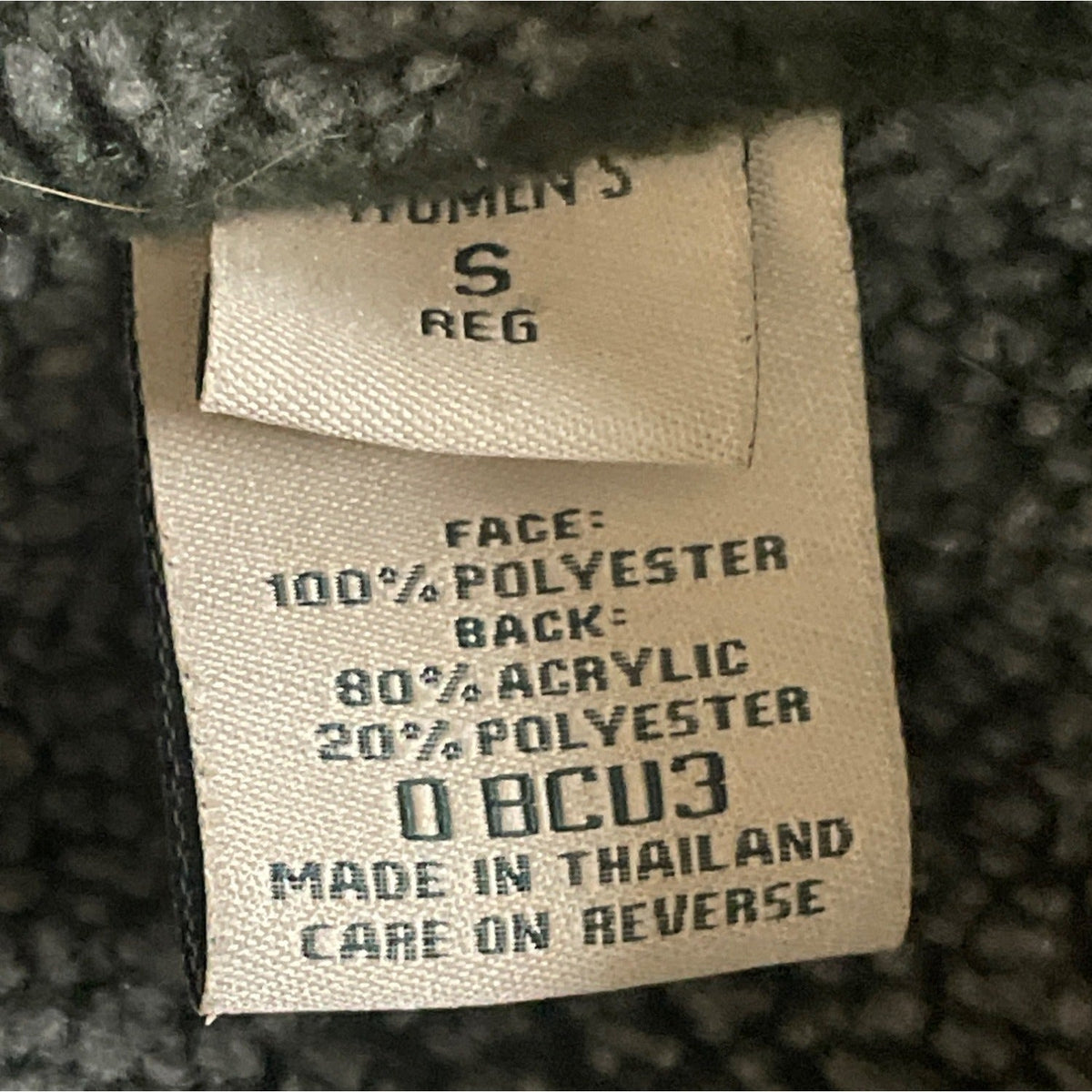 L.L. Bean Womens Olive Green Sherpa Lined Button-Down Vest Size S