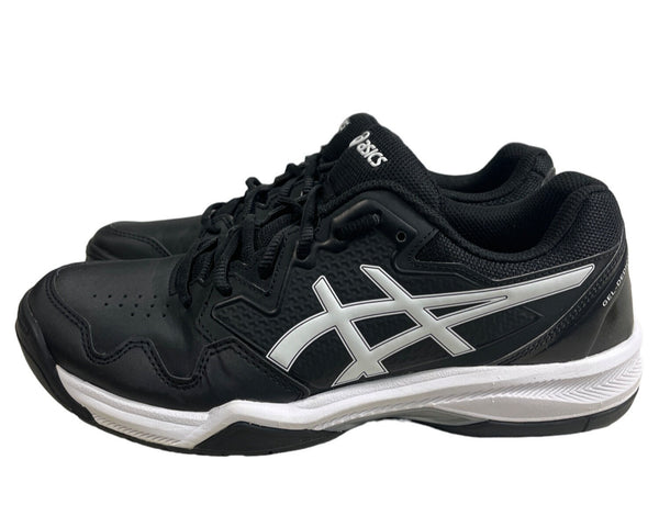 Asics Men's Gel Dedicated 7 Black And White Running Shoes Sz 9.5- NWOB
