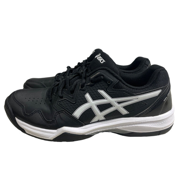 Asics Men's Gel Dedicated 7 Black And White Running Shoes Sz 9.5- NWOB
