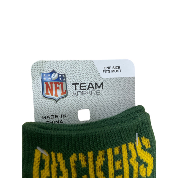 Green Bay Packers NFL Team Argyle Socks Acrylic/Polyester Blend OSFM