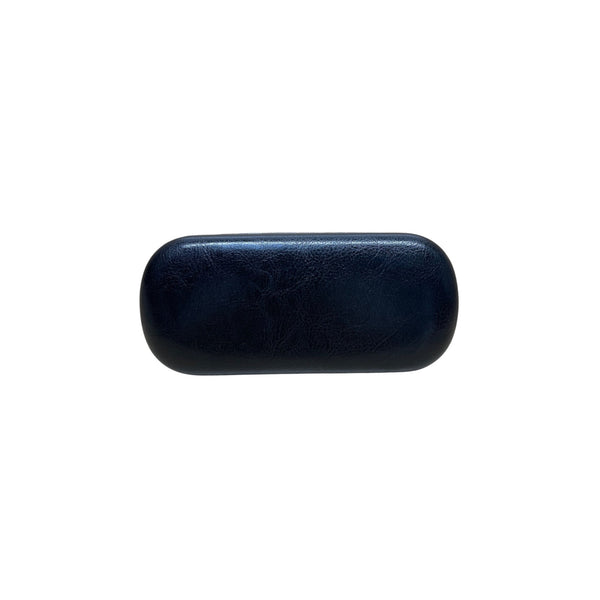 Blue Rectangular Eyeglasses With Hard Case By MyEyeDr O.D. Matte Finish Lightweight Classic Design