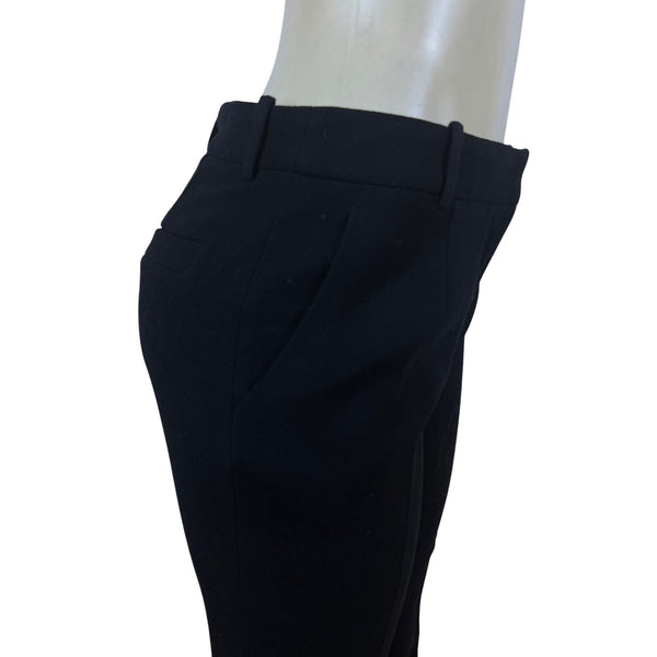 Carven Womens Black Wool Straight-Leg Dress Pants Tailored Classic Size 40