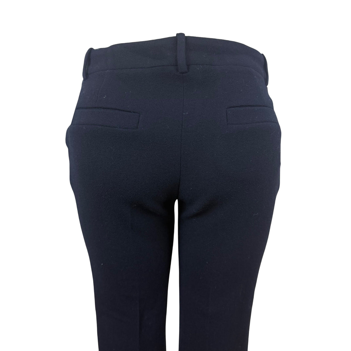 Carven Womens Black Wool Straight-Leg Dress Pants Tailored Classic Size 40