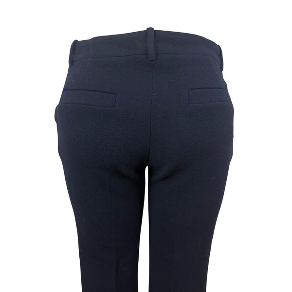 Carven Womens Black Wool Straight-Leg Dress Pants Tailored Classic Size 40