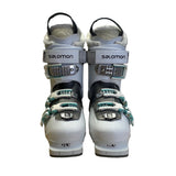 Salomon Women’s White Anthracite Translucent Quest Access 60W Ski Boots Sz 24.5