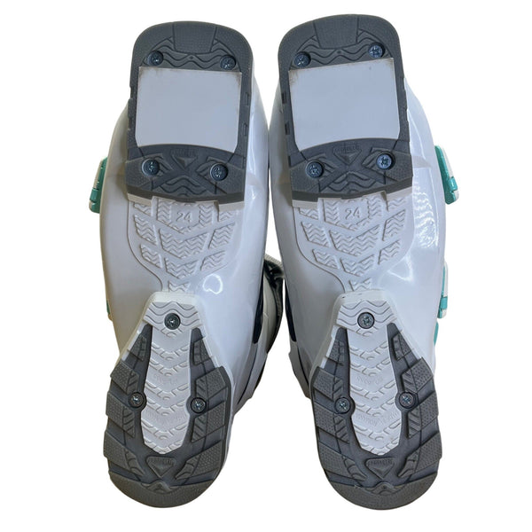 Salomon Women’s White Anthracite Translucent Quest Access 60W Ski Boots Sz 24.5
