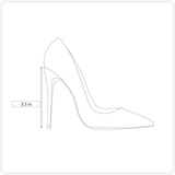 Nasty Gal Women's Light Blue Square Toe Block Heeled Sandals Sz 6 - NWOB