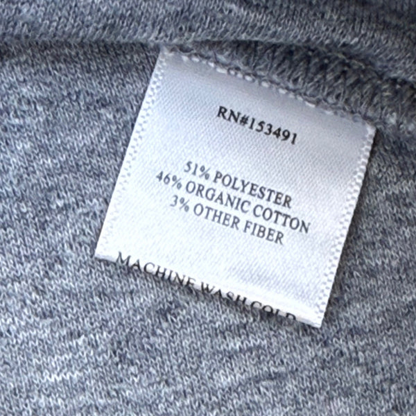 Hope & Henry Baby Girls Grey Polyester & Cotton Quilted Flare Dress Size 12-18M