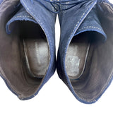 Johnston & Murphy Men’s Navy Blue Leather Bollinger Chukka Boots Size 13M