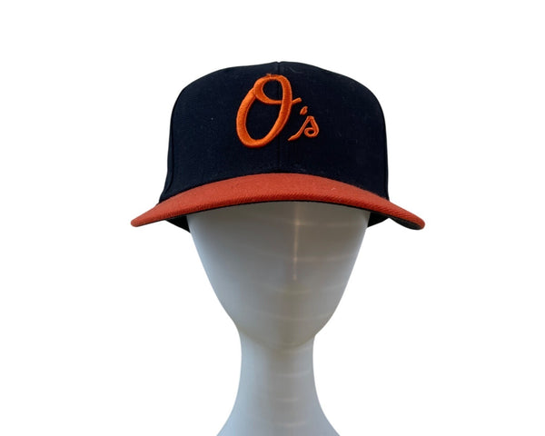 Baltimore Orioles Black & Orange Adjustable Baseball Cap Embroidered Logo
