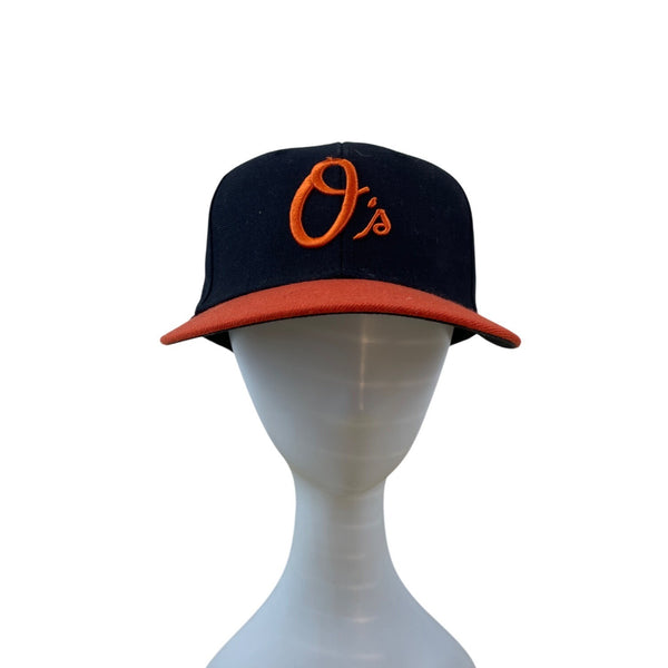 Baltimore Orioles Black & Orange Adjustable Baseball Cap Embroidered Logo