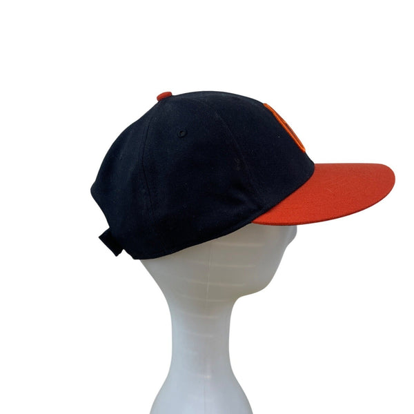Baltimore Orioles Black & Orange Adjustable Baseball Cap Embroidered Logo