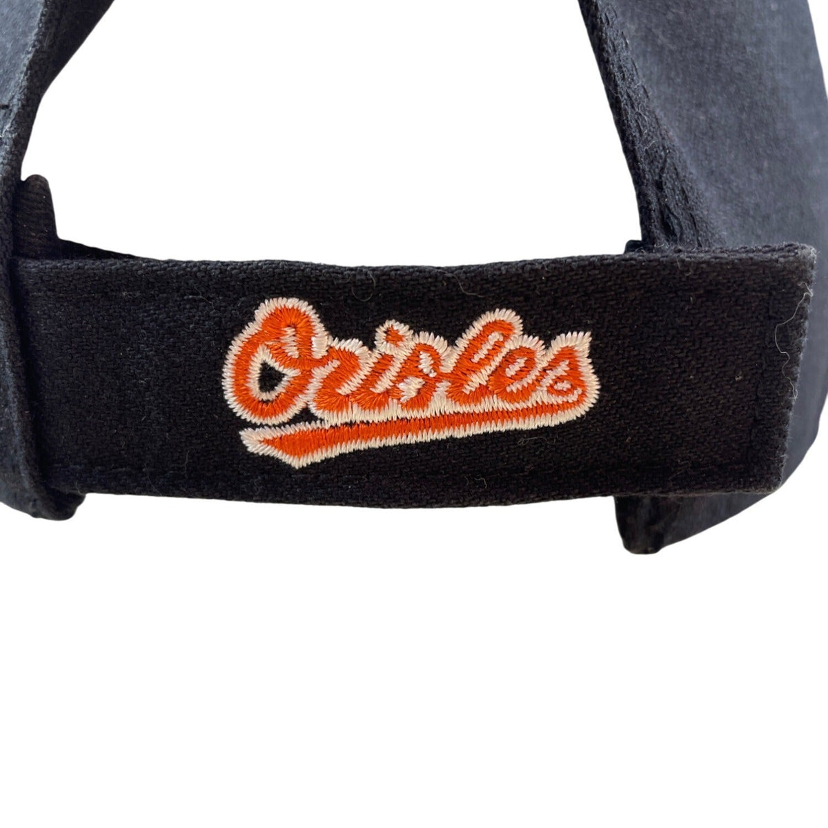 Baltimore Orioles Black & Orange Adjustable Baseball Cap Embroidered Logo