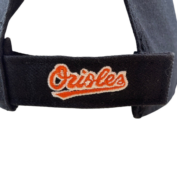 Baltimore Orioles Black & Orange Adjustable Baseball Cap Embroidered Logo