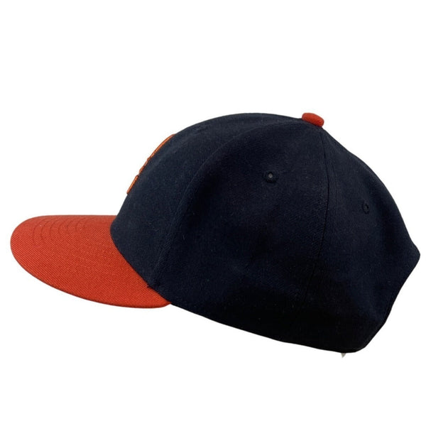 Baltimore Orioles Black & Orange Adjustable Baseball Cap Embroidered Logo