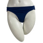 Cole Of California Embellished Bikini Bottom Navy Blue Zigzag Trim Size S- NEW