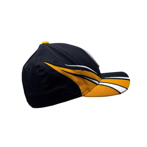 Pittsburgh Steelers NFL Reebok Adjustable Baseball Hat Black/Yellow