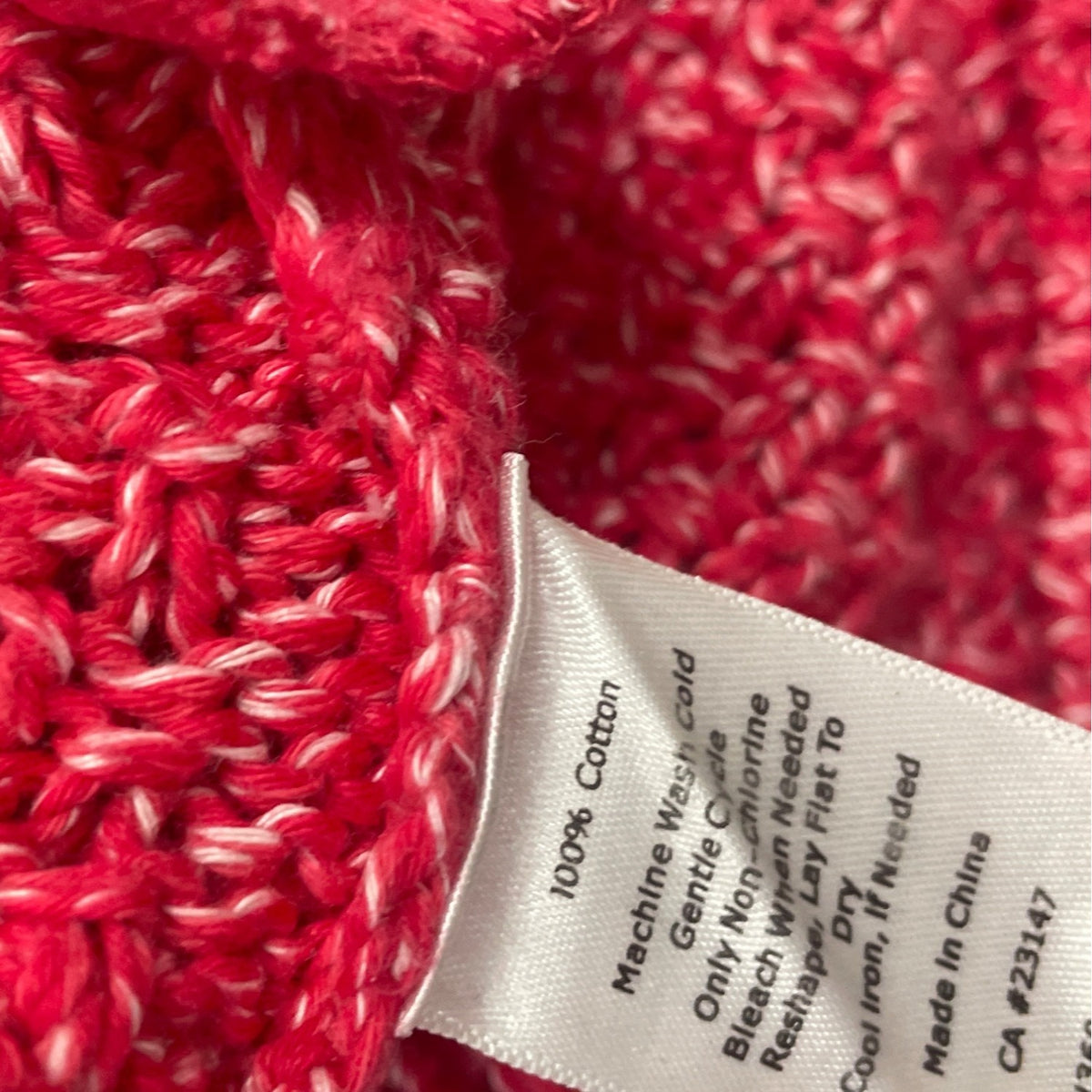 Talbots Women's Pink Knitted Sweater Soft & Cozy Size L Petite