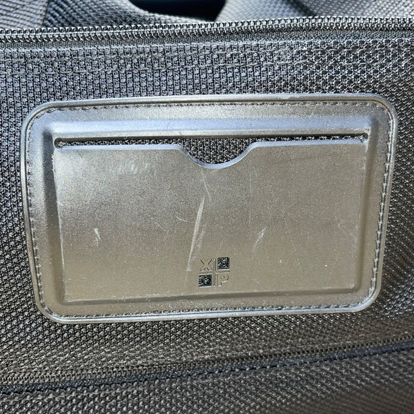 Metro XP Men’s Black Nylon Multi-Compartment Lock Secure Zip Travel Duffel Bag