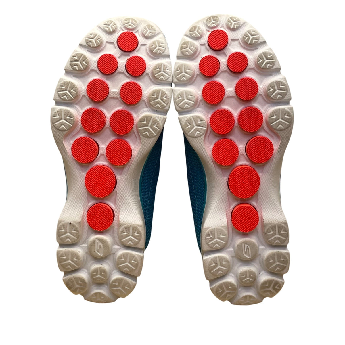 Skechers Women’s Turquoise Mesh Lightweight Memory Foam Slip-On Shoes Size 8.5