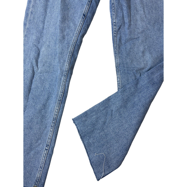 Topshop Moto Women's Light Blue High Waist Straight Fit Jeans Pants Sz 28
