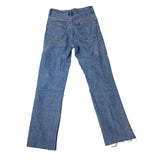 Topshop Moto Women's Light Blue High Waist Straight Fit Jeans Pants Sz 28