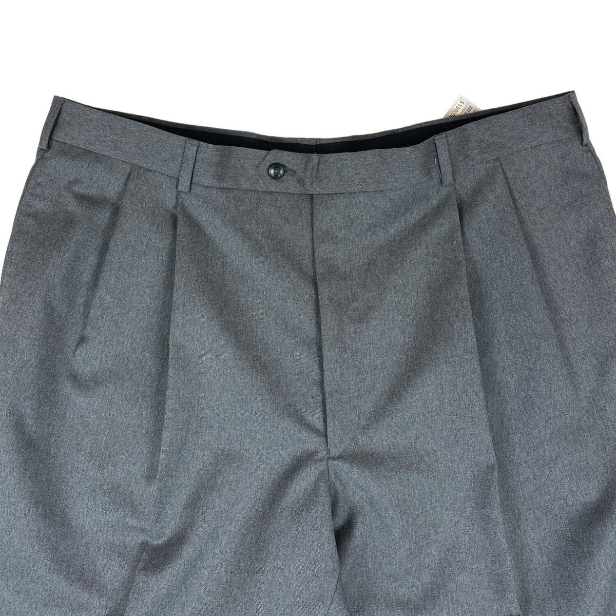 Jos A Bank Men"s Grey Straight Pants Sz 40 Long - NWT