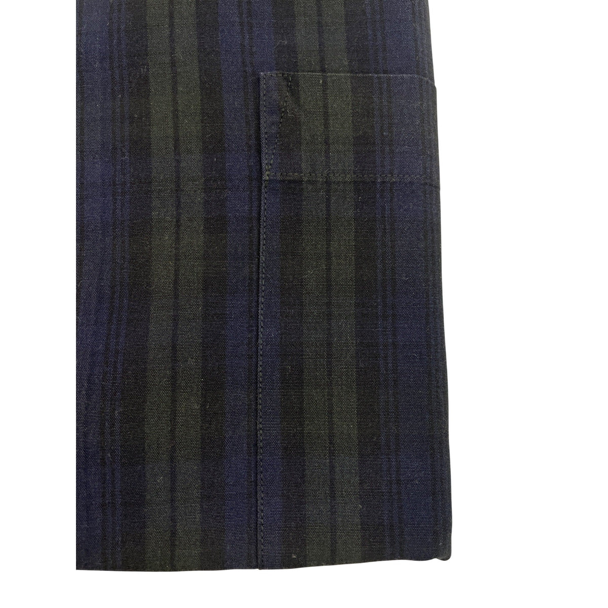 Nordstrom Mens Blue & Green Button-Up Striped Shirt Size 17 (34)
