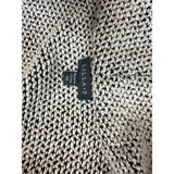 Lilla P Women's Grey Long Sleeve Knitted Overlap Zip Jacket Sz XS