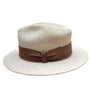 Indiana Jones Authentic Straw Fedora Hat With Brown Band Size Large
