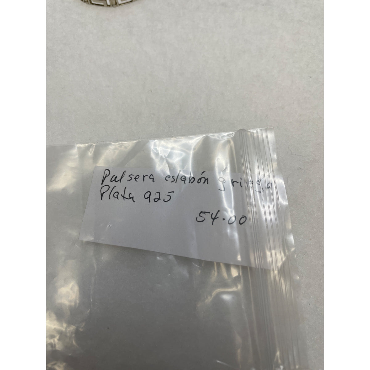 Pulsera Eslabón Plata 925 Greek Key Pattern Bracelet Silver Adjustable Design 7.5 Inches