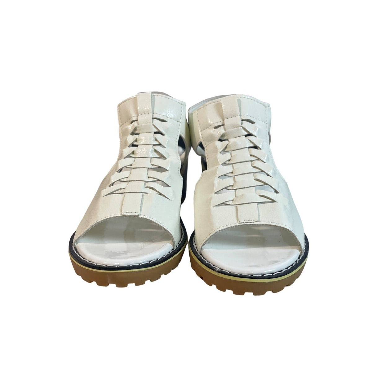 Shoes Vip Women's White Wedge Sandals Sz 40 (9.5 US)