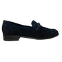 Priori Women’s Black Suede With Decorative Knot Loafers Size 9M